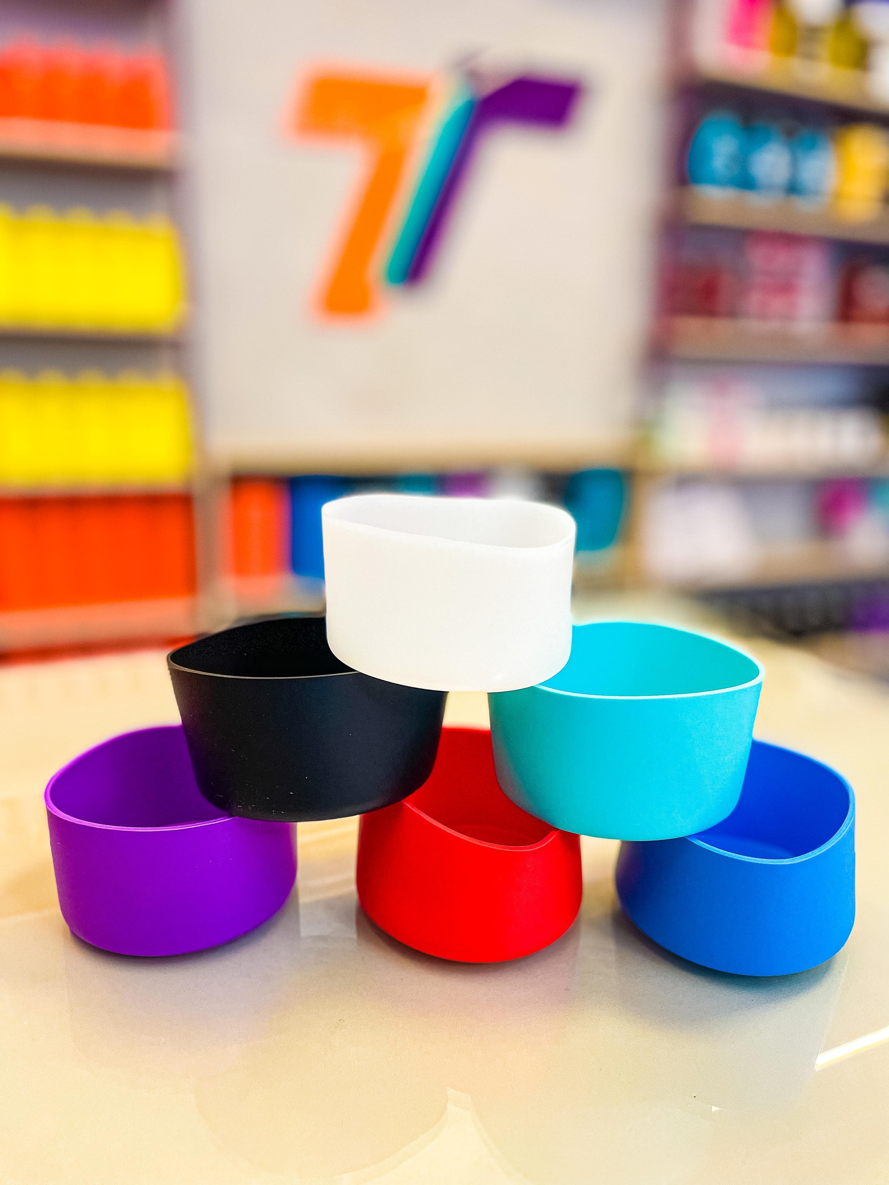 Case protetora de silicone para garrafa